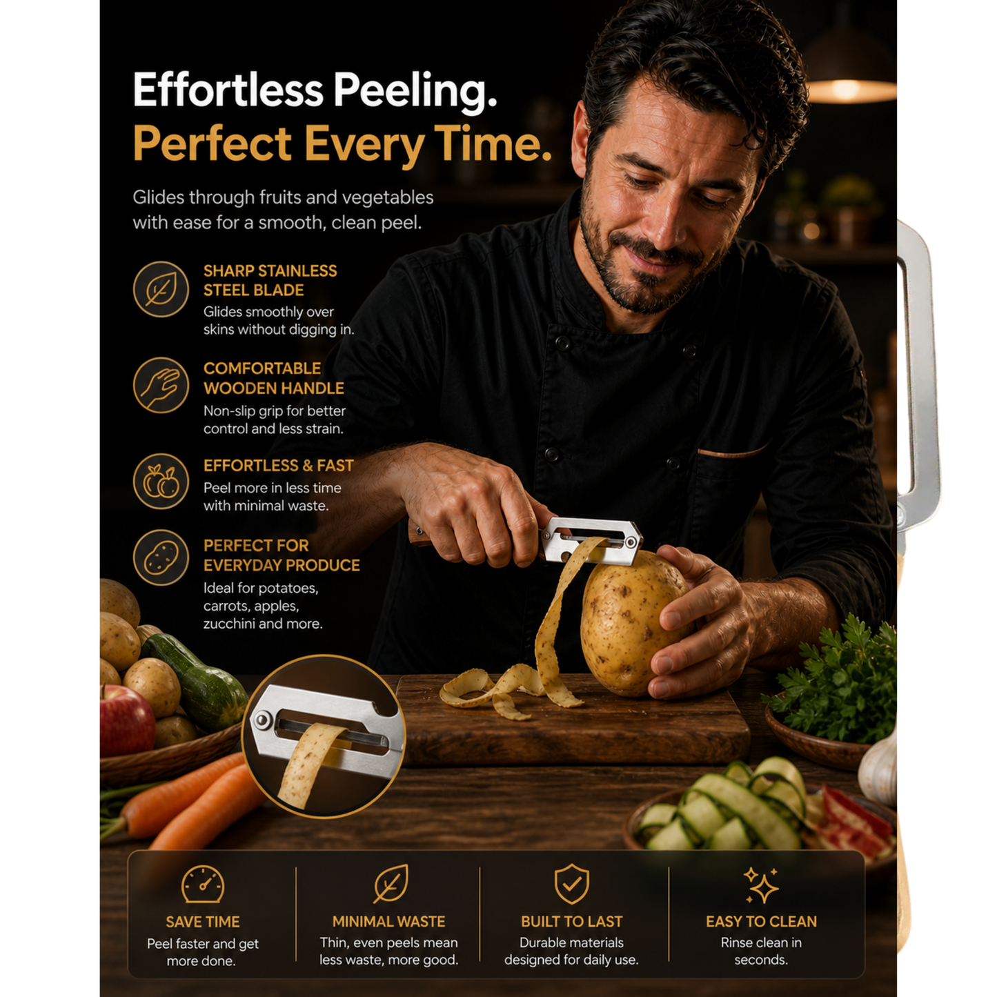 Multi-Function Kitchen Peeler